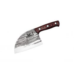 Samura Mad Bull Small Chopper Mannaia G-10 Black&Red (Cleaver) cm 14,5 SMB-0041R