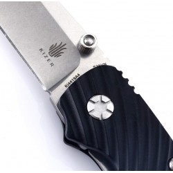 Kizer Silver Black, Tactical knives. Designer kizer. (kizer Knives).