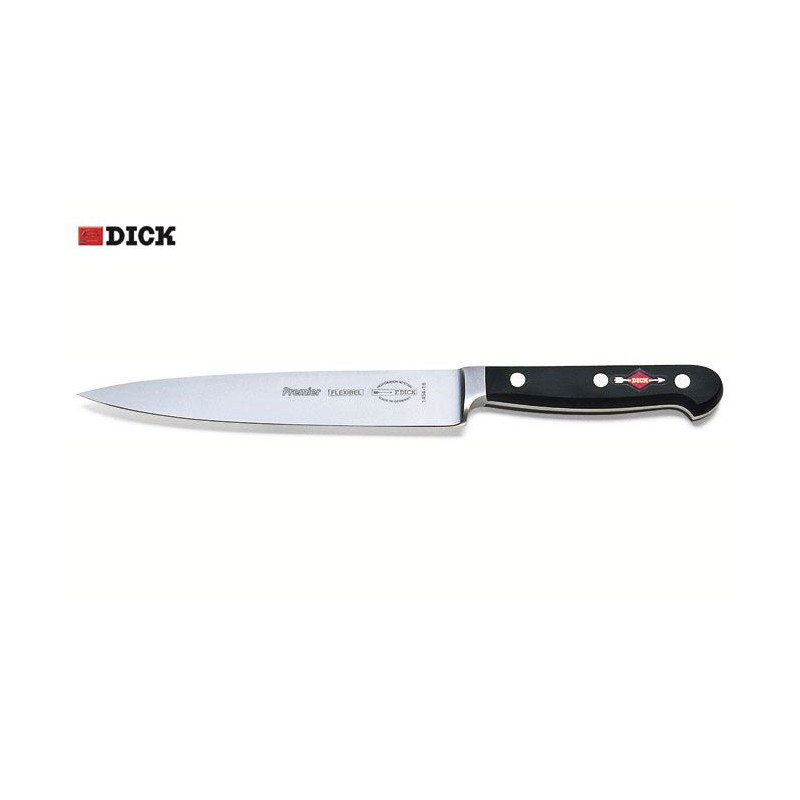 Couteau de cuisine Dick Premier Plus, couteau à filet 18 cm