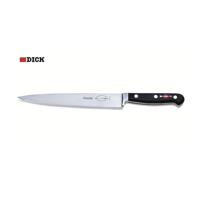 Coltello da cucina Dick Premier Plus, coltello seghettato 21 cm