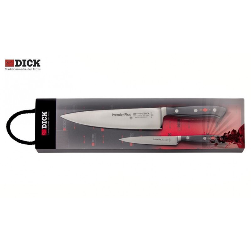 Dick Premier Plus kitchen knife set, 2 pieces (chef's knife - paring knife)