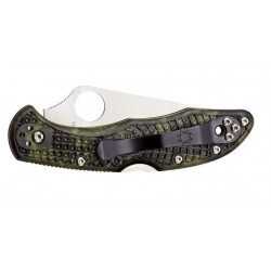Spyderco Delica Zome camouflage Tactical knife, Military folding knives.