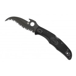 copy of Coltello Tattico Spyderco Matriarch 2 Lightweight total black, (Tactical knife).