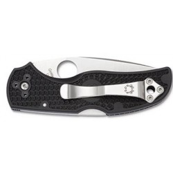 Spyderco Native 5 C41, Tactical Knife, Smooth Blade, Military Folding Knives.
