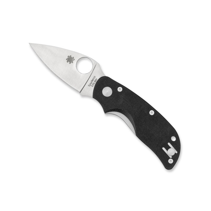 Spyderco Cat G-10 C129GP tactical knife, folding military knife.