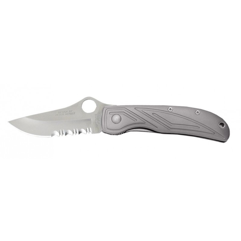 Spyderco Aluminum C53S, Design Herbst (tactical knife).