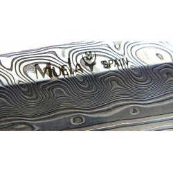 Muela Colibri damascus steel knife, collection knife