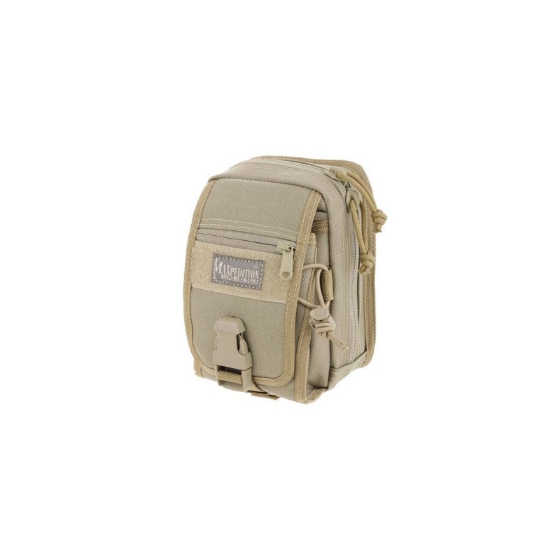 Maxpedition Military Bag, M-5 Waistpack Khaki, Sac tactique fabriqué aux États-Unis.