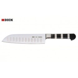 Couteau de cuisine F. Dick 1905, couteau santoku alvéolé 18 cm