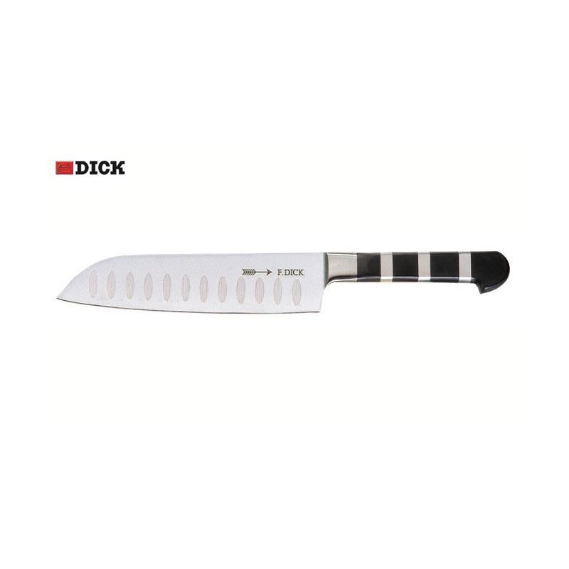 Couteau de cuisine F. Dick 1905, couteau santoku alvéolé 18 cm