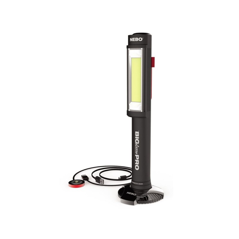 Torche LED rechargeable Nebo Big Larry Pro 500 Lumens, torche de travail.