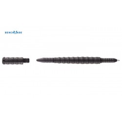 Benchmade Tactical Pen in aluminum Black 11501. Blue refil