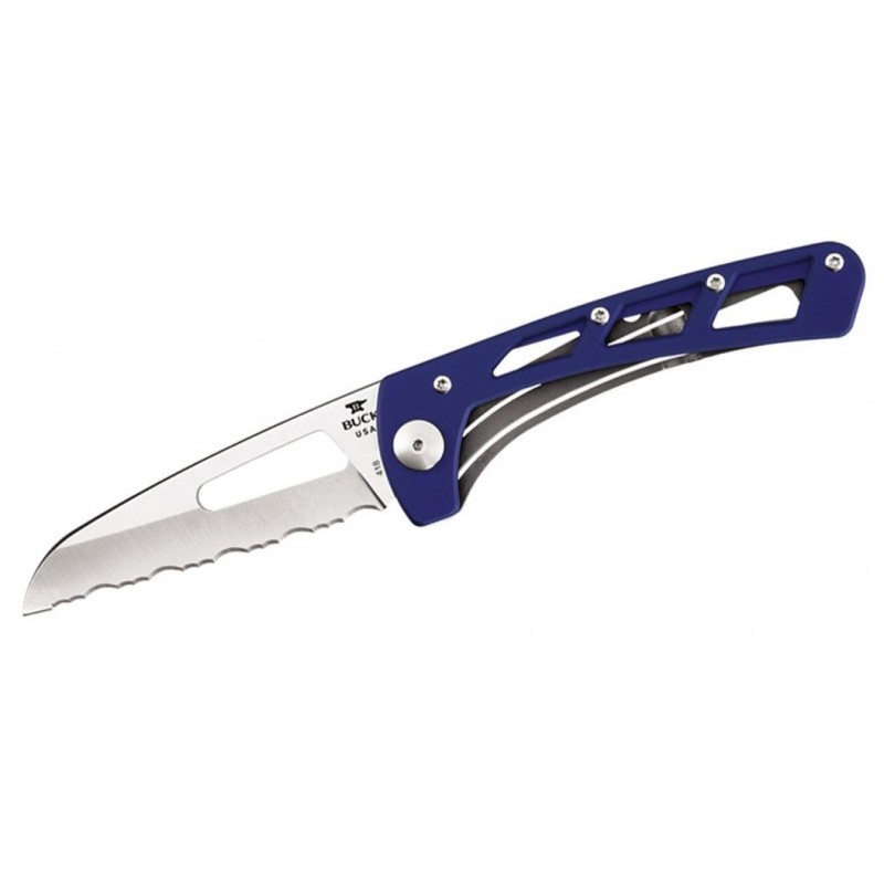 Buck 418 Vertex Blue Knife, Edc knife.