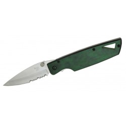 Buck Lighting HTA II 175FXGB Green Knife, Vintage knife. (U.s.a. 2004)