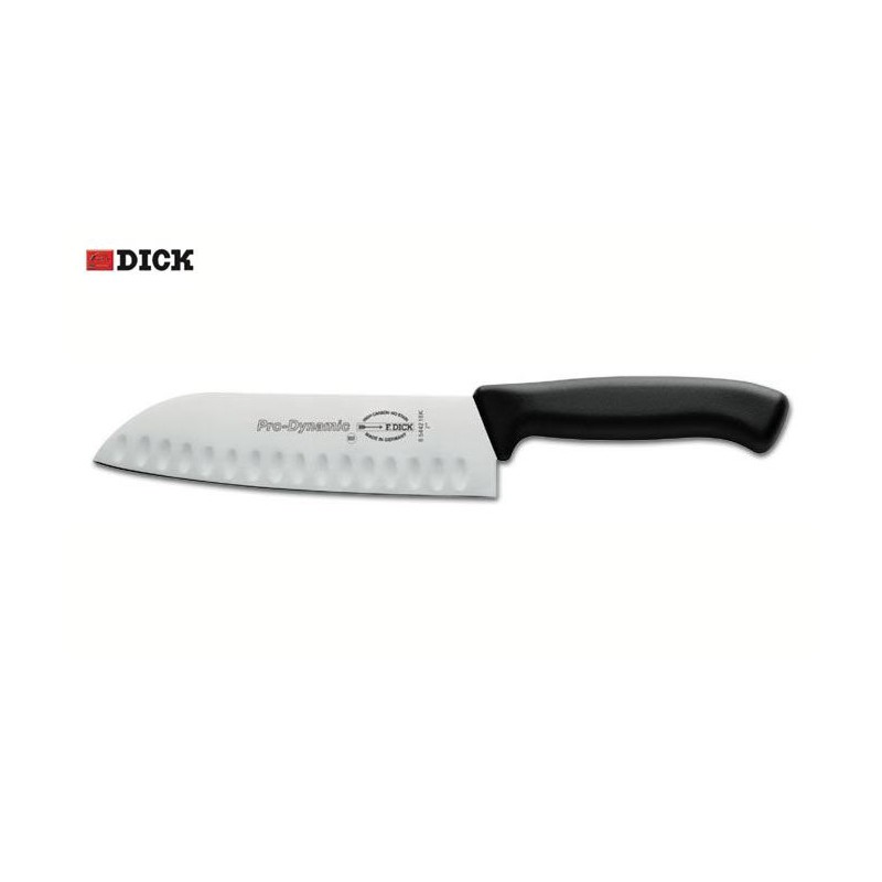 Nóż Dick Prodynamic o strukturze plastra miodu santoku 18 cm