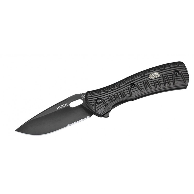 Buck 846BKX Vantage force Avid Total black knife, hunter knife