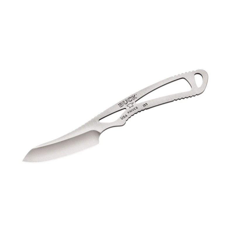 Coltello Buck 135SSS Packlite Caper knife Silver, (hunter knife).