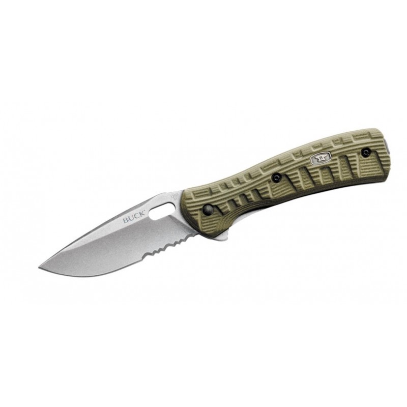 Buck 847ODX Vantage Pro Green knife, hunter knife.