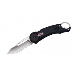 Buck 750BKX Redpoint Black Knife, rescue knives.