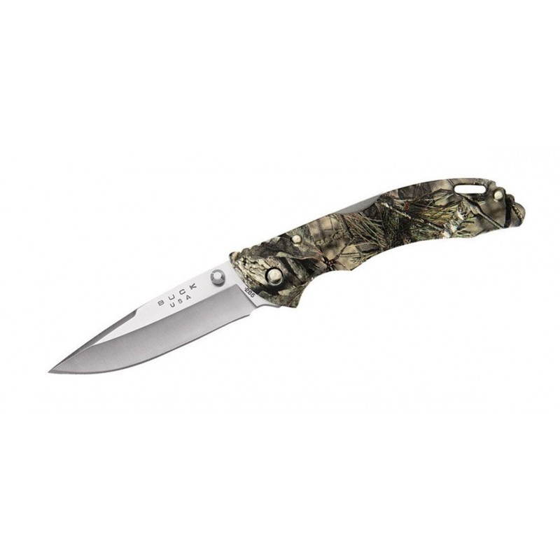 Buck 285CMS Bantam BHW mossy oak camo knife, hunter knife.