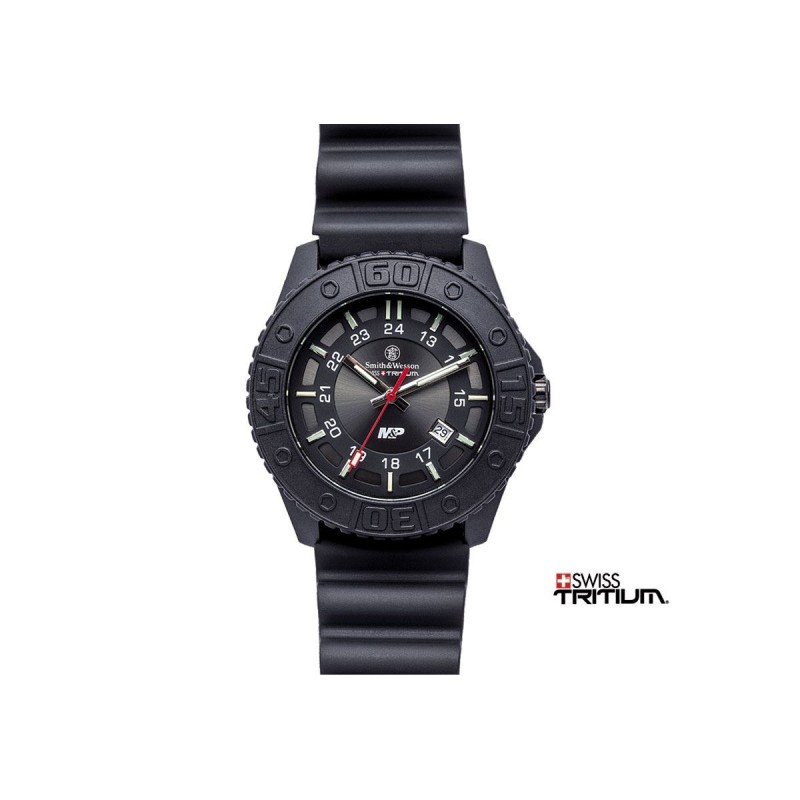 Orologio Militare Smith & Wesson model Tritium mil-pol Gray, (military watches).