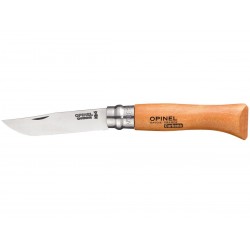 Opinel knife n.8 Carbon, tradition version, Opinel Outdoor.