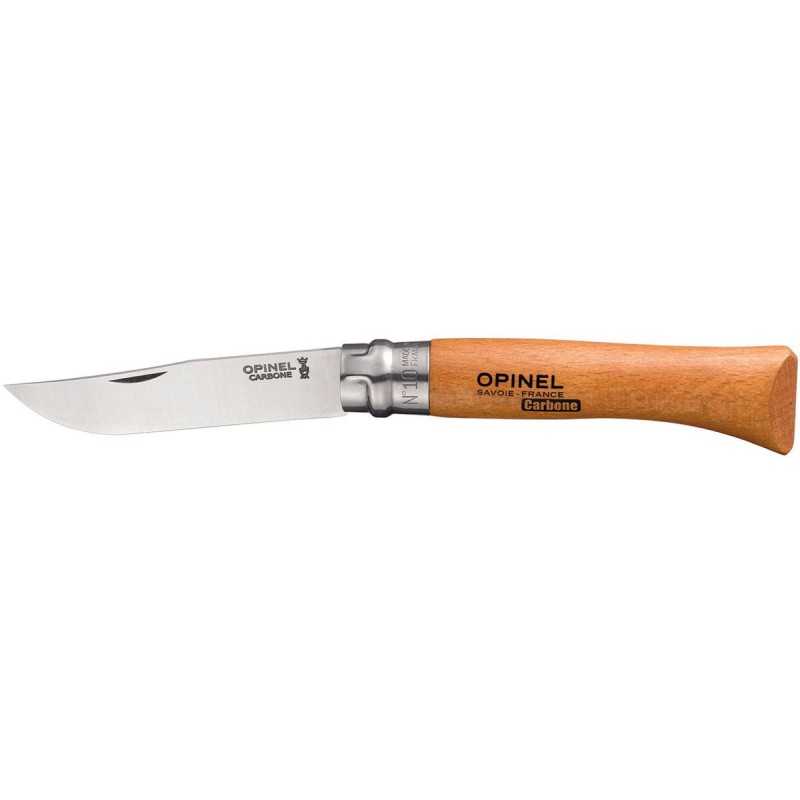 Opinel knife n.10 Carbon, tradition version, Opinel Outdoor.