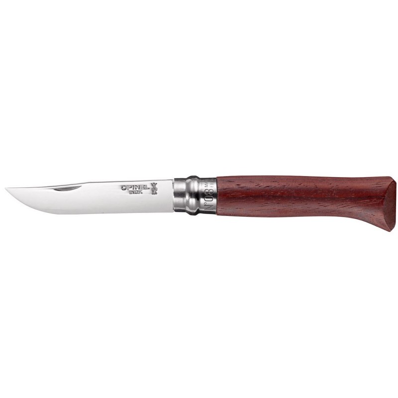 Opinel Messer Nr. 8 Inox Tradition Edition Luxusversion, Padouk.