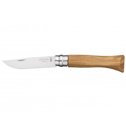 Couteau Opinel n°6 Inox Tradition Ver Olivier. (Opinel Inox).
