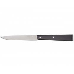 Knife opinel parallel, Black Steak knife.