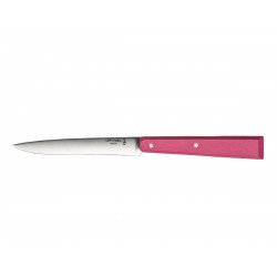 Knife opinel parallel, Fuchsia Steak knife.