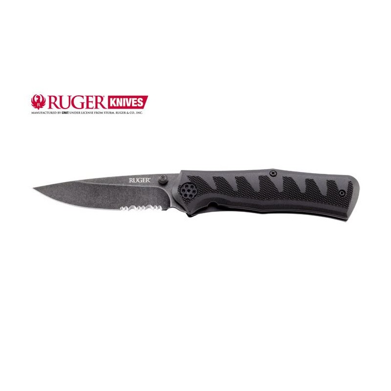 Knife Ruger Crack Shot Compact Stw, Tactical knives,Combo, made with CRKT