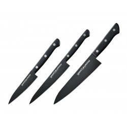 Samura Shadow 3-częściowy zestaw noży