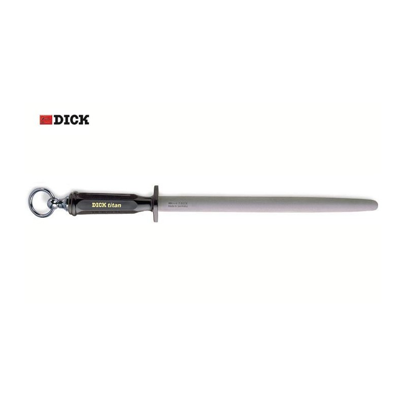 Dick Dickoron Titan ostrzałka stalka, owalna, 30 cm