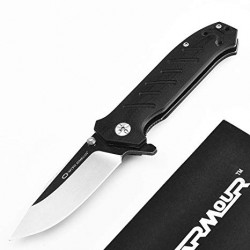 Witharmour Shooter Black knife, Tactical Knives.