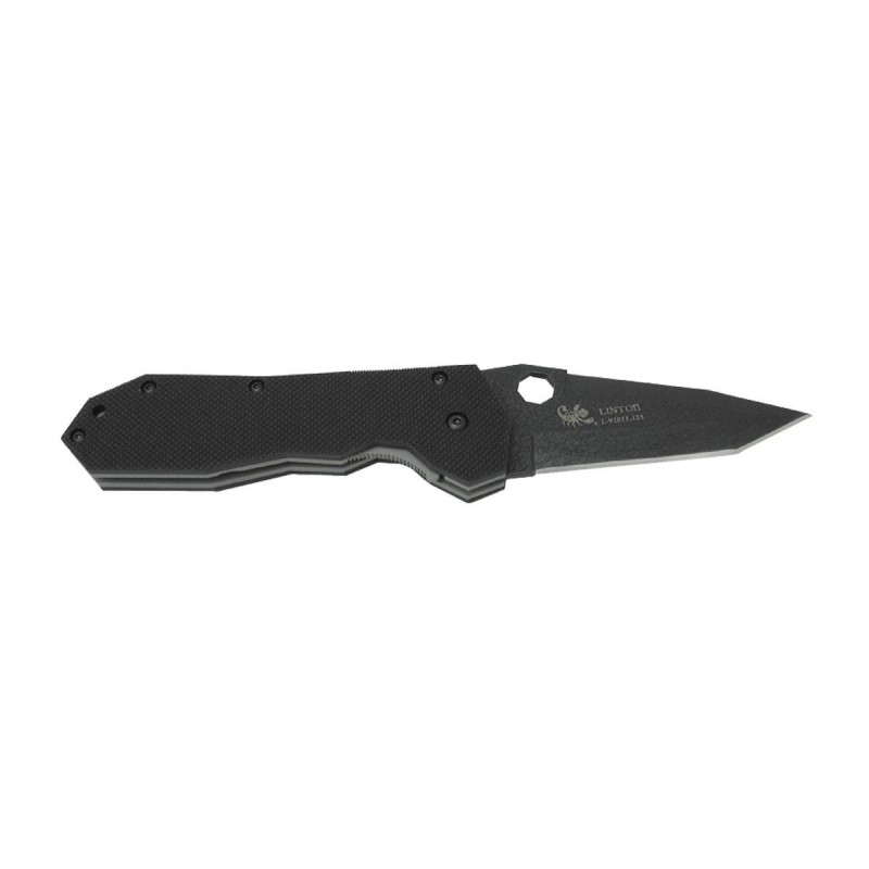 Knife Linton U2 tanto III Black (mod G10), Tactical knives.