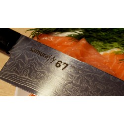 Samura 67 Damascus, couteau de chef damassé cm. 20.8
