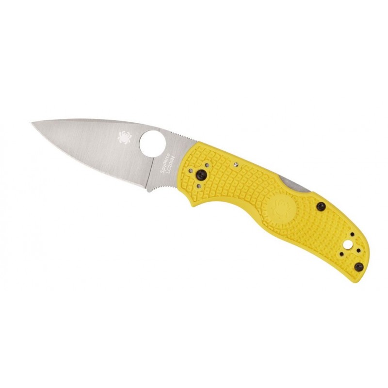 Spyderco Native 5 Knife Salt yellow Plan EDGE C41PYL5