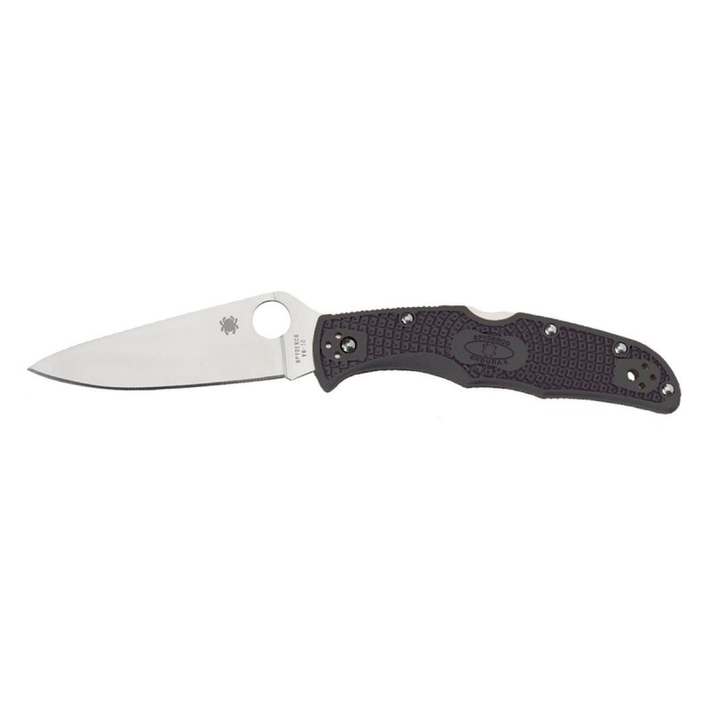 Spyderco Endura C10, Tactical knife, Military folding knives. Black