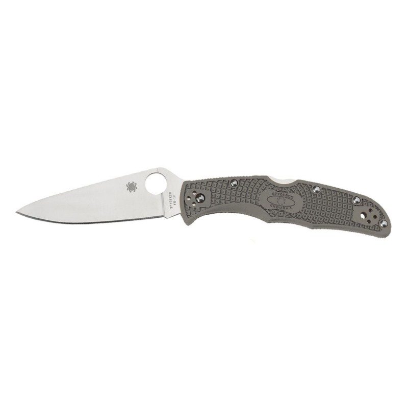 Spyderco Endura C10, Tactical knife, Military folding knives. Gray