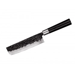 Coltelli da cucina Samura Blacksmith, coltello giapponese Nakiri. Cm 16,8