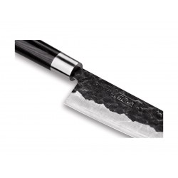 Coltelli da cucina Samura Blacksmith, coltello Santoku. Cm 18,2