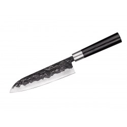 Coltelli da cucina Samura Blacksmith, coltello Santoku. Cm 18,2