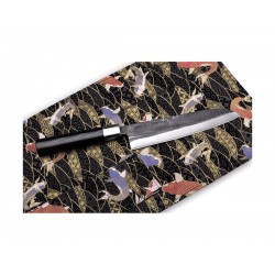 Coltello da cucina Samura Super 5, coltello Santoku Cm 18,2