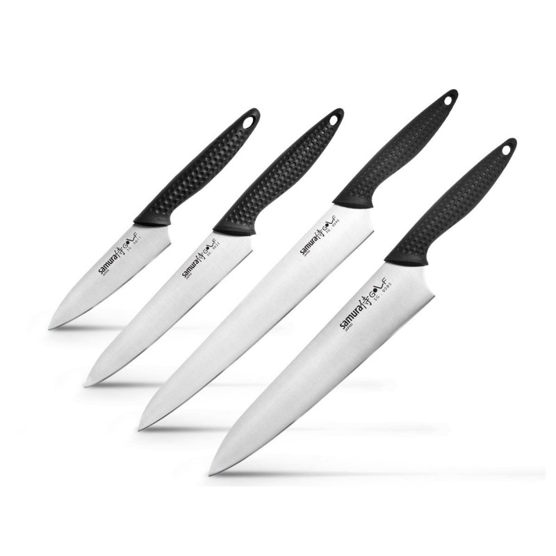 Samura Golf kitchen knives set in Japanese steel Aus 8.