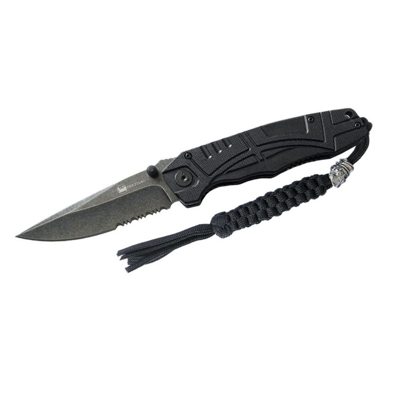 Prezioso Military Knife Audax Total Black