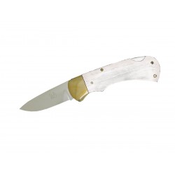 Camel Vintage knife, made with faux Ivory handle