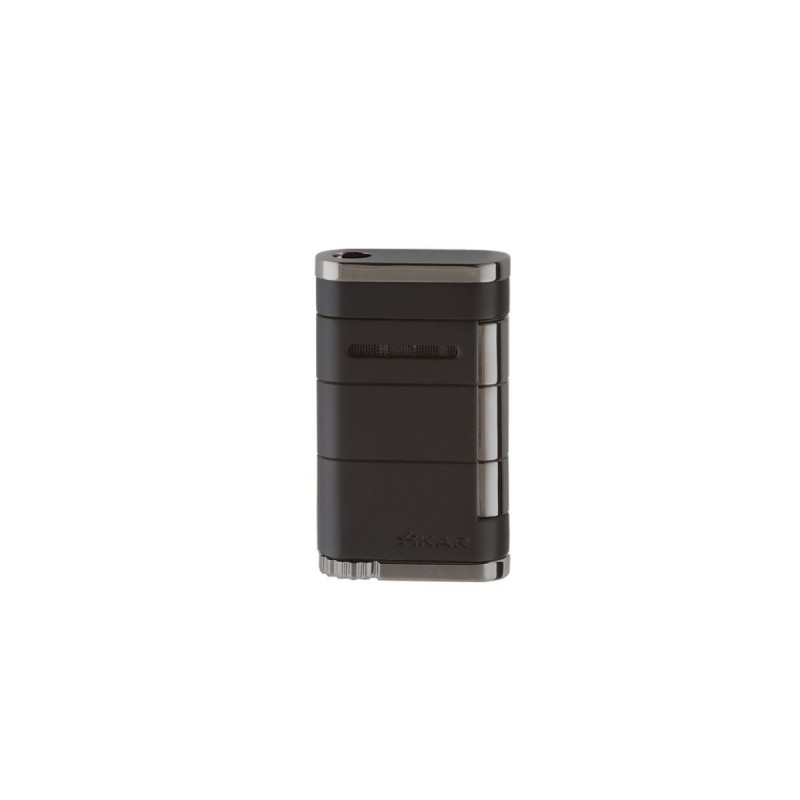 Cigar lighter single alum Tuxedo Black, Xikar