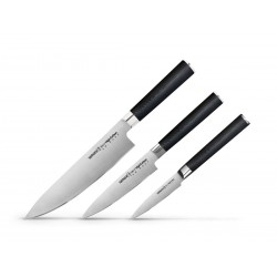 Samura Mo-V knife set 3 prices, professional knives box.