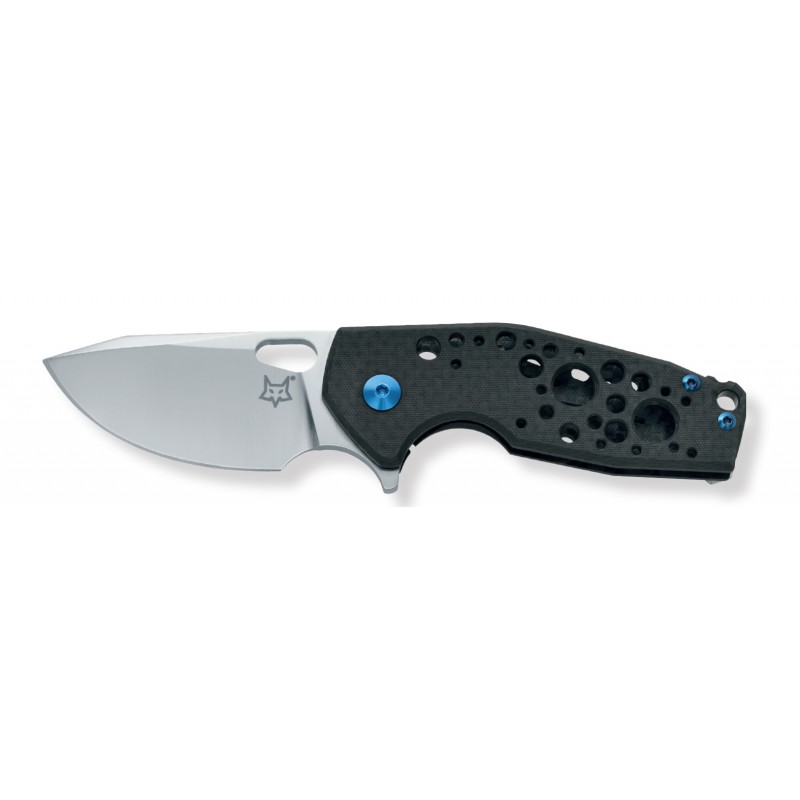 Couteau Fox Suru, couteau militaire avec manche en fibre de carbone mod. "Bleu"